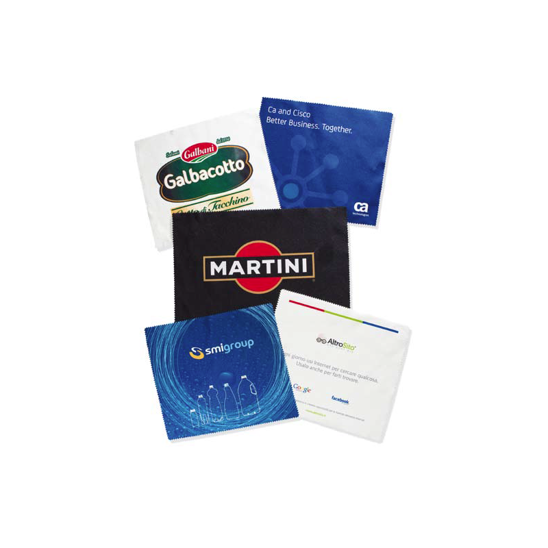 20 Lingettes Microfibre Pour Lunettes - Noir Et Gris - Nettoyage Doux Sans Rayures