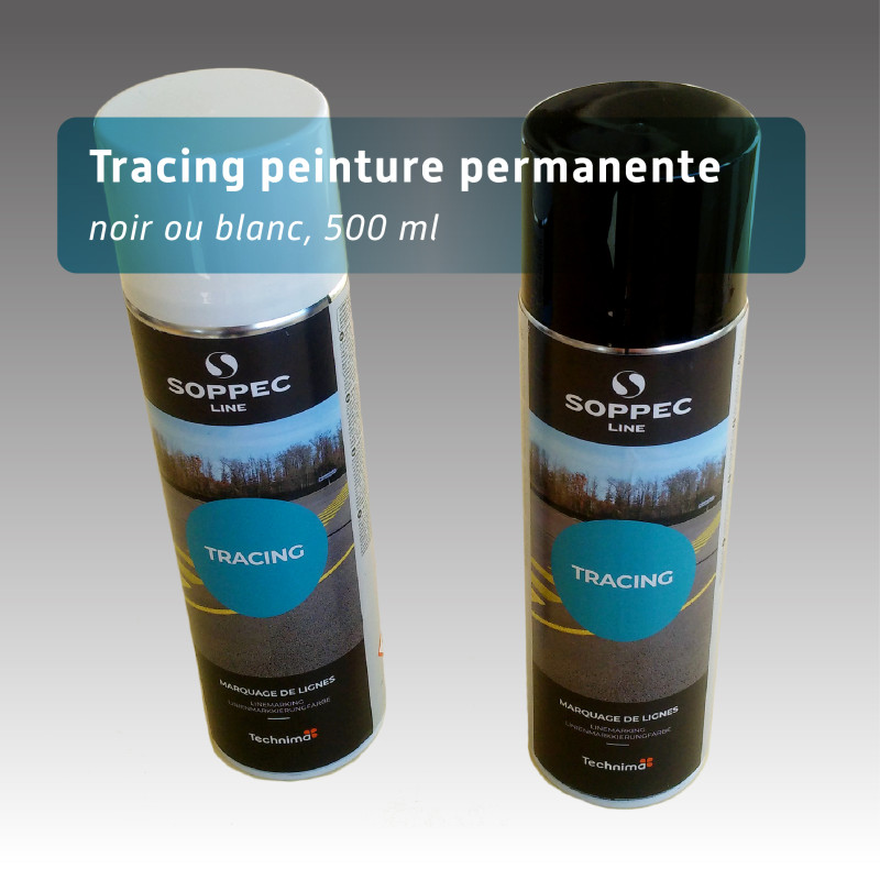 Peinture à signalisation au solvant - Blanc - 3.78 L Peinture MICCA