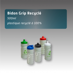 Bidon Grip Recyclé 500ml