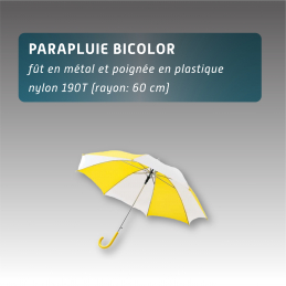 Parapluie bicolor